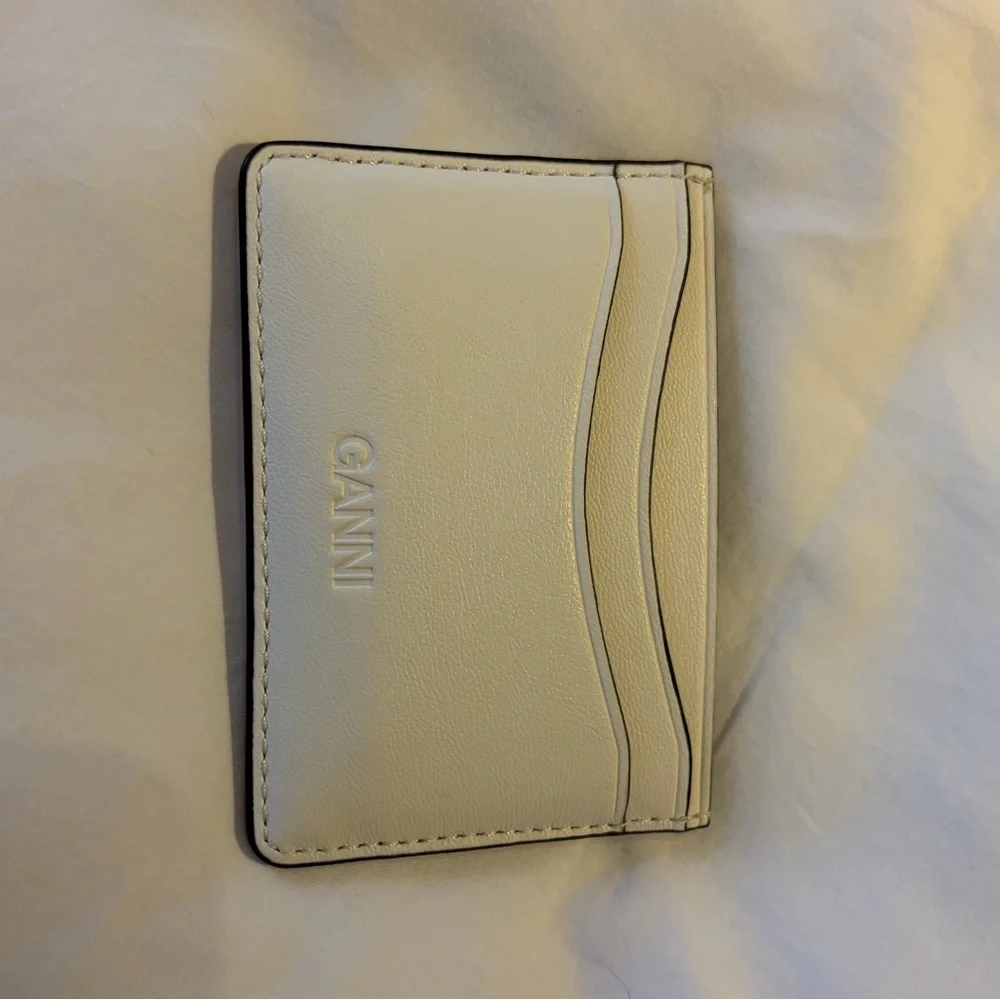 Ganni Women White Wallet Cat - Picture 5 of 6